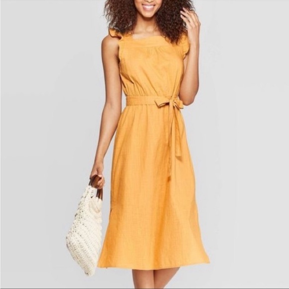 Universal Thread Dresses & Skirts - Universal Thread Ruffle Midi Dress | Size: L